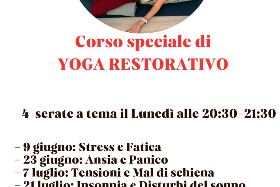 yoga restorativo amati prato